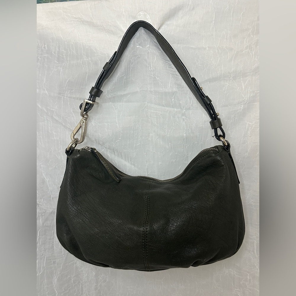 Banana Republic ⭐️ Host Pick ⭐️Vintage Green Italian Leather Hobo Shoulder Bag